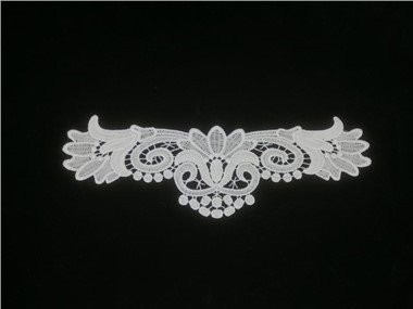 Wholesale Wedding Dress Lace Appliques 3D Beaded Guipure Embroidery Flower Patches for Dress